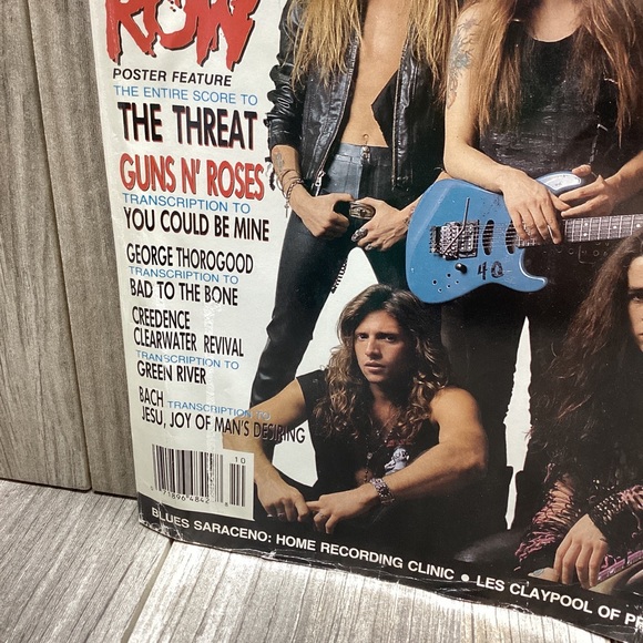 Guitar for the Practicing Musician Magazine October 1991 Skid Row w/post… - Picture 3 of 16
